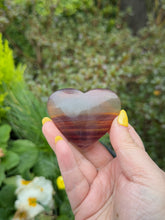 Load image into Gallery viewer, Rainbow Fluorite Heart Carving
