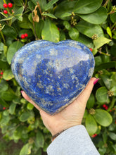Load image into Gallery viewer, Extra Large Mandani Lapis Lazuli Heart Carving 2Kg
