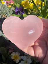 Load image into Gallery viewer, Hand Carved Rose Quartz Heart
