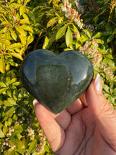 Load image into Gallery viewer, Rare Nephrite Jade Heart from Tagaab Mine
