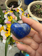 Load image into Gallery viewer, Lapis Lazuli Heart Carving
