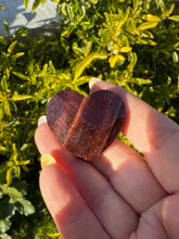 Load image into Gallery viewer, Faceted Red Tigers Eye Heart Carving
