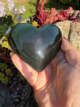 Load image into Gallery viewer, Rainbow Obsidian Heart Carving
