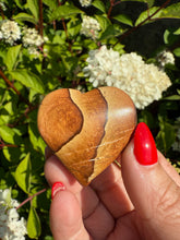 Load image into Gallery viewer, Picture Jasper Heart Carving
