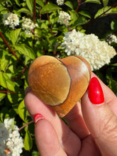 Load image into Gallery viewer, Picture Jasper Heart Carving
