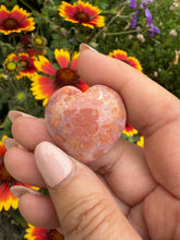Load image into Gallery viewer, Fossilized Coral Heart Carving
