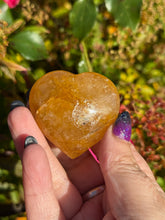 Load image into Gallery viewer, Golden Healer Quartz Heart Carving
