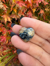 Load image into Gallery viewer, Pietersite Puff Pocket Heart Carving
