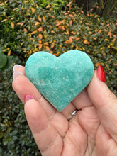 Load image into Gallery viewer, Amazonite Heart Carving
