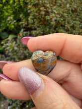 Load image into Gallery viewer, Pietersite Pocket Puff Heart Carving
