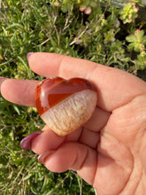 Load image into Gallery viewer, Pocket Carnelian Heart Carving
