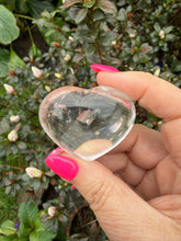Load image into Gallery viewer, Clear Quartz Heart Carving
