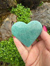 Load image into Gallery viewer, Amazonite Heart Carving
