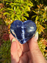 Load image into Gallery viewer, Sodalite Heart Carving
