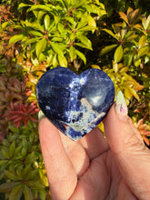 Load image into Gallery viewer, Sodalite Heart Carving
