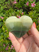 Load image into Gallery viewer, Mango Fluorite Heart Carving
