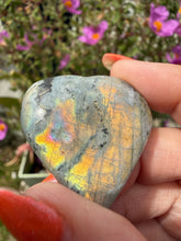 Load image into Gallery viewer, Labradorite Heart Carving from Madagascar
