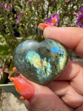 Load image into Gallery viewer, Labradorite Heart Carving from Madagascar
