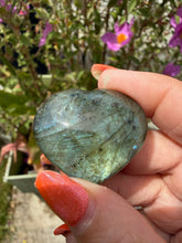 Load image into Gallery viewer, Labradorite Heart Carving from Madagascar
