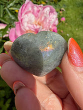 Load image into Gallery viewer, Labradorite Heart Carving from Madagascar

