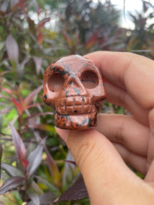 Mahogany Obsidian Skull