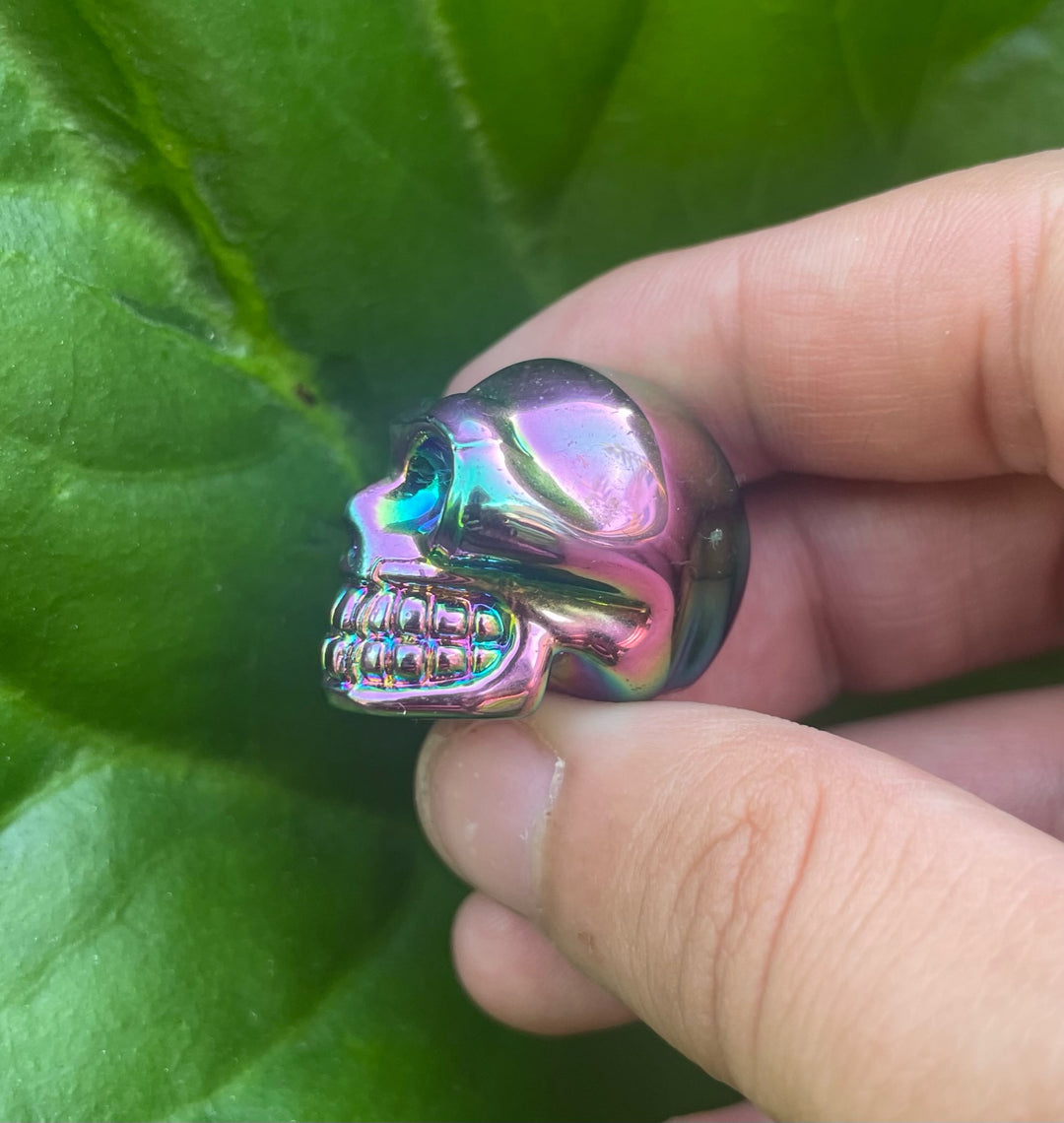 Titanium Aura Skull