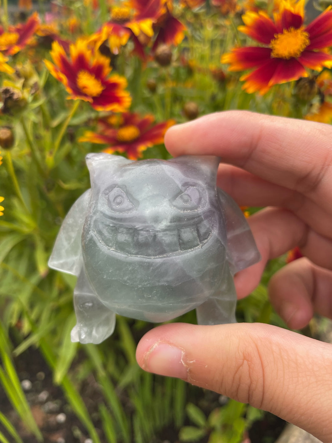 Green Fluorite Gengar Pokemon