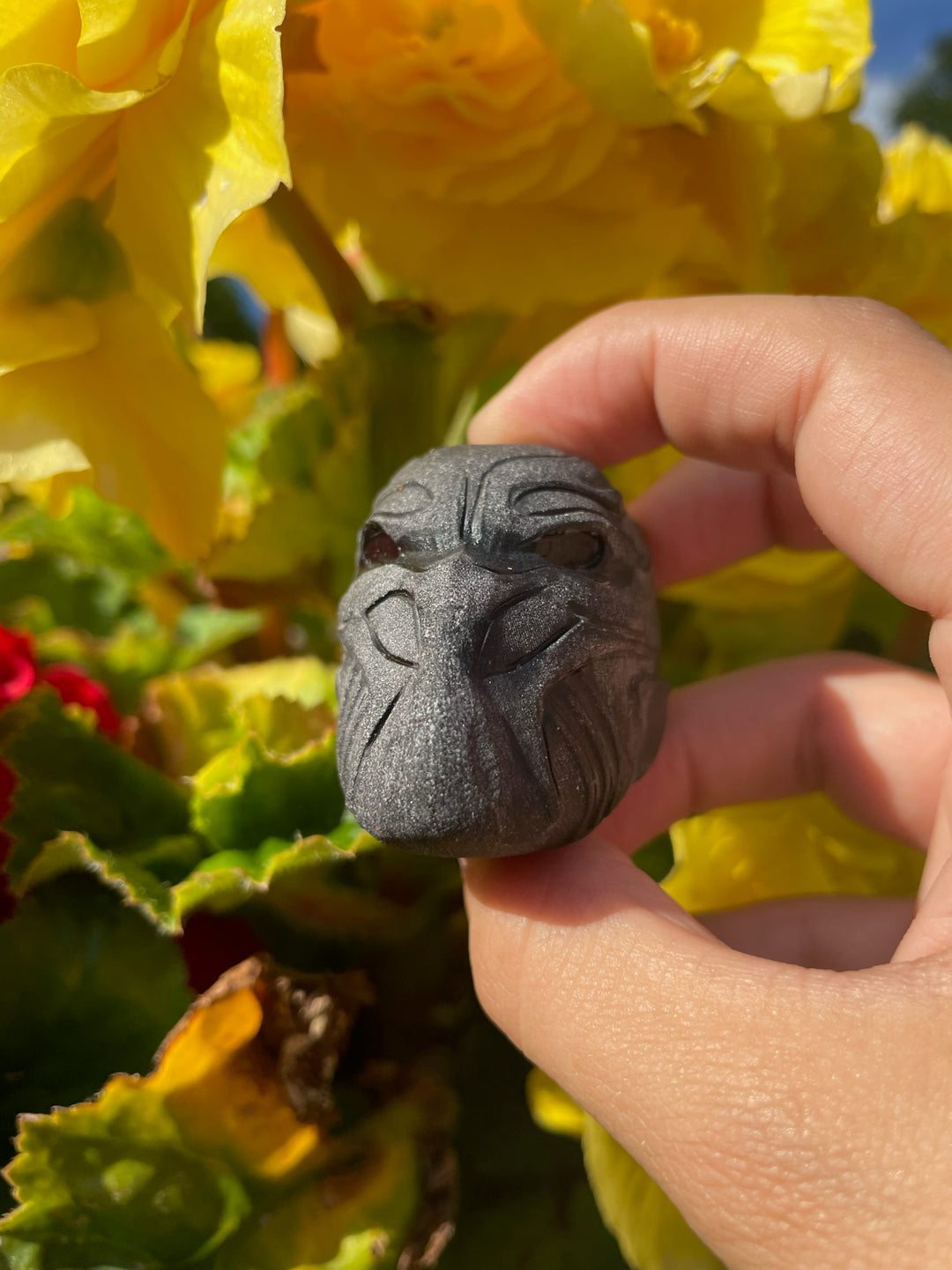 Obsidian Black Panther Carving