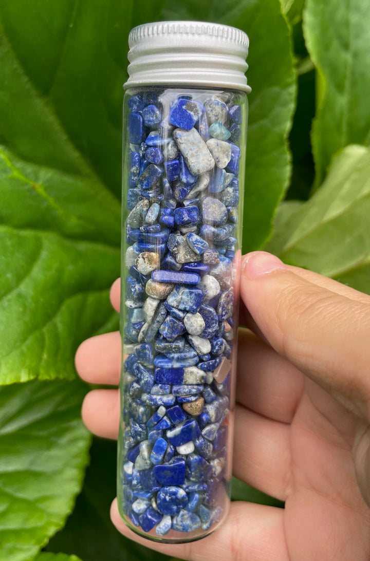 Lapis Lazuli Chip Bottle