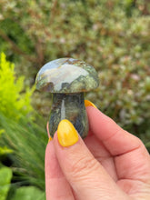 Load image into Gallery viewer, Moss Agate Mushroom
