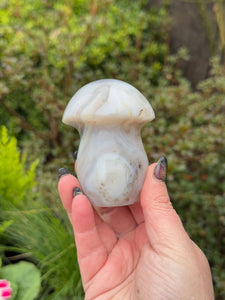 Agate Gemstone Mushroom