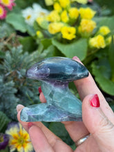 Load image into Gallery viewer, Fluorite Mushroom Carving
