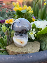 Load image into Gallery viewer, Large Agate Mushroom Carving
