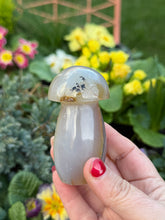 Load image into Gallery viewer, Dendritic Agate Mushroom

