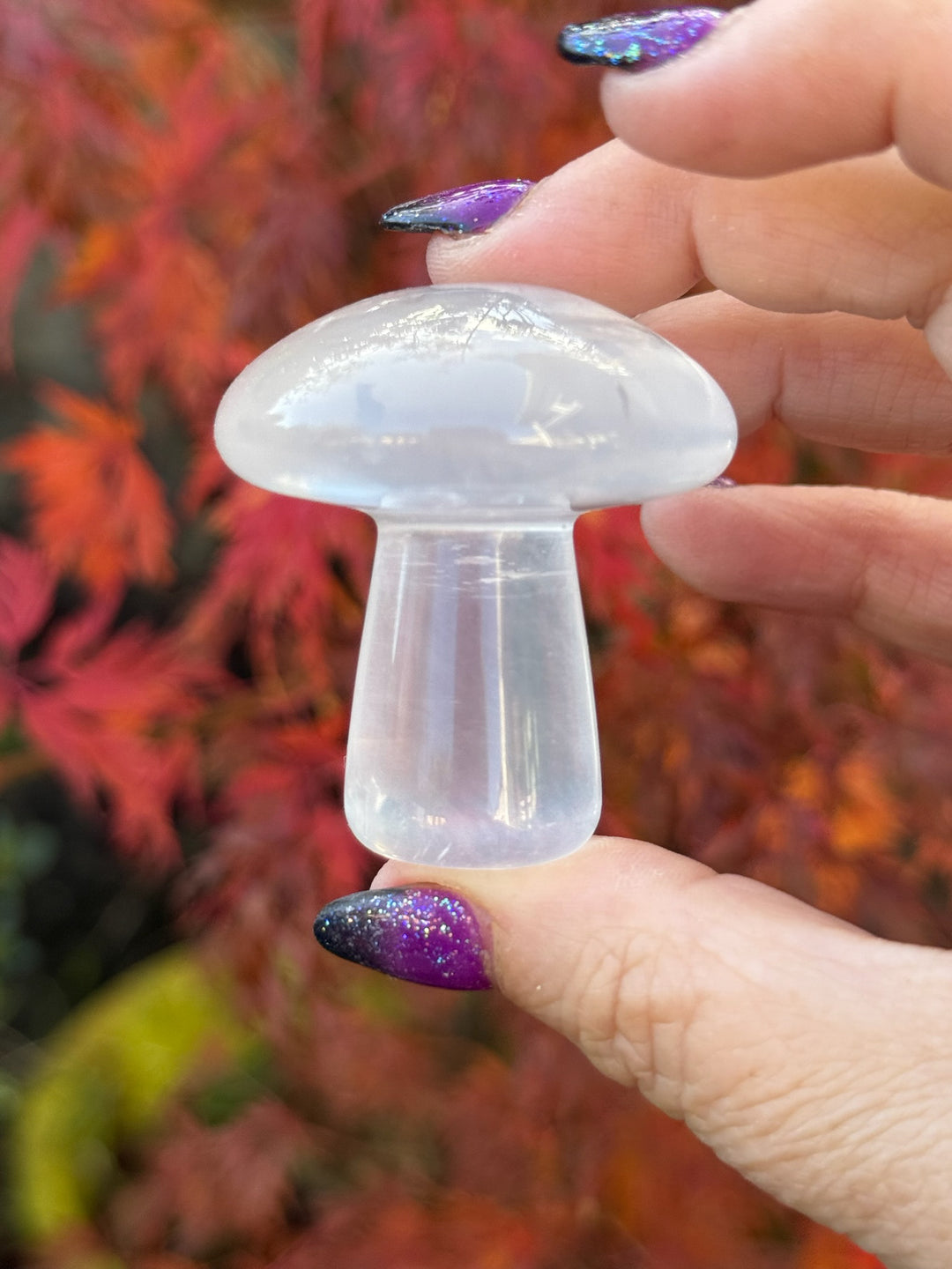 Girasol Quartz Mushroom Carving