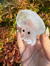Load image into Gallery viewer, Freestanding Clear Quartz Jelly Fish Pet Carving
