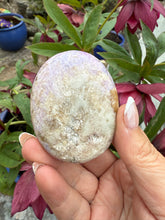 Load image into Gallery viewer, Rare UV Reactive Hackmanite with Mica Palmstone
