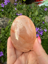 Load image into Gallery viewer, Fire Hematoid Quartz Palmstone
