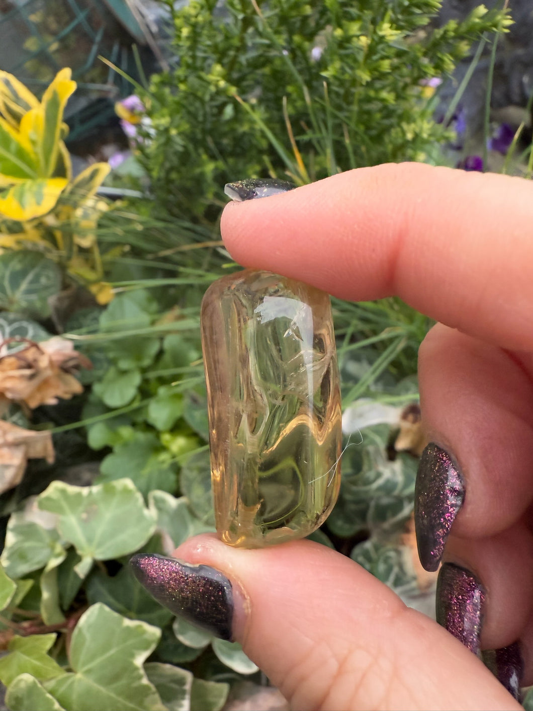 Natural Citrine Tumblestone