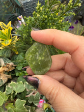 Load image into Gallery viewer, Green Garnet Tumblestone
