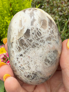 Large Black Moonstone Palmstone