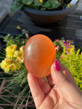 Load image into Gallery viewer, Honey Calcite Palmstone
