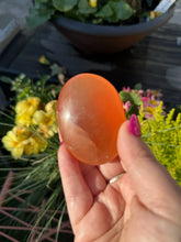 Load image into Gallery viewer, Honey Calcite Palmstone
