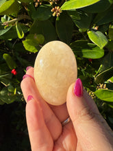 Load image into Gallery viewer, Pink Aragonite Palmstone
