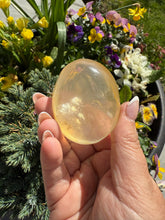 Load image into Gallery viewer, Golden Healer Quartz Palmstone
