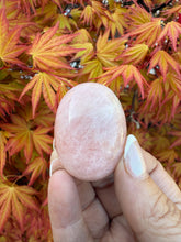 Load image into Gallery viewer, Large Morganite with Aquamarine Cabachon or Palmstone
