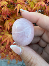 Load image into Gallery viewer, Large Morganite Cabachon or Palmstone
