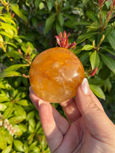 Load image into Gallery viewer, Golden Healer Quartz Palmstone

