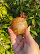 Load image into Gallery viewer, Golden Healer Quartz Palmstone
