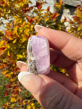 Load image into Gallery viewer, Uv Reactive Pink Aragonite Tumblestone
